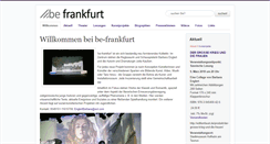 Desktop Screenshot of be-frankfurt.de